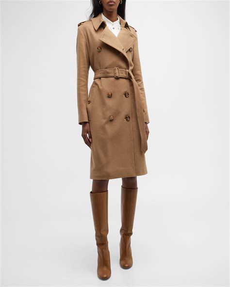 burberry cashmere double-breasted coat|burberry 100 cashmere coat.